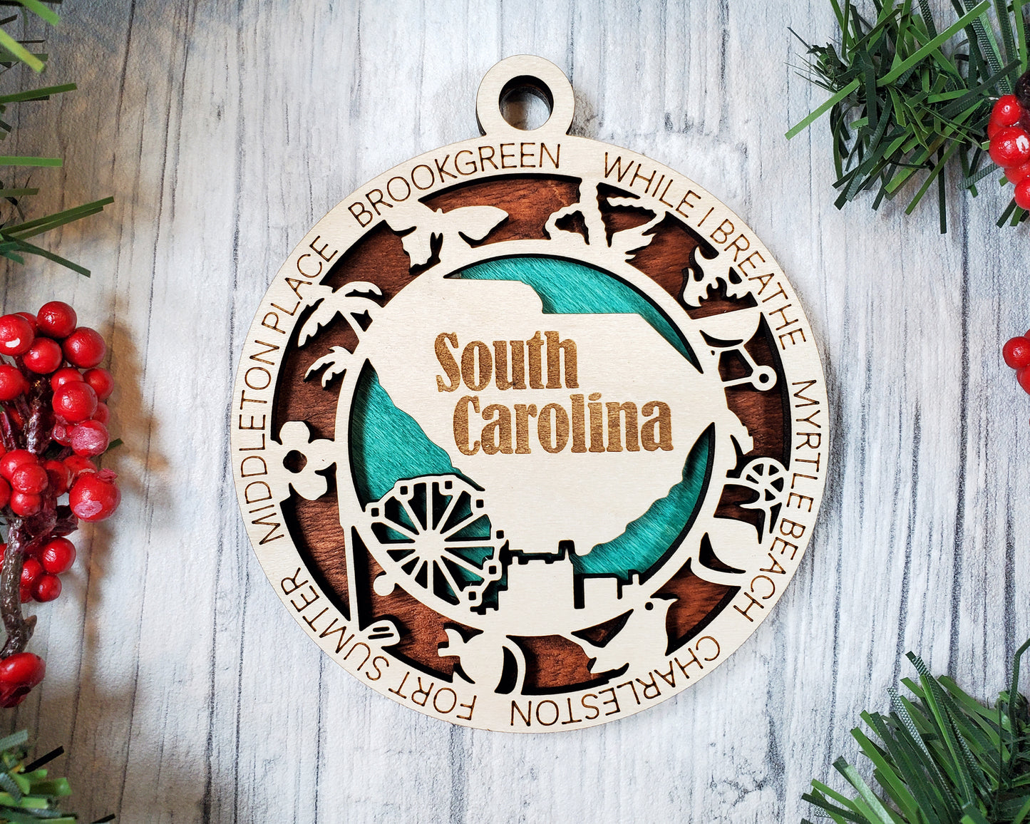 South Carolina Ornament