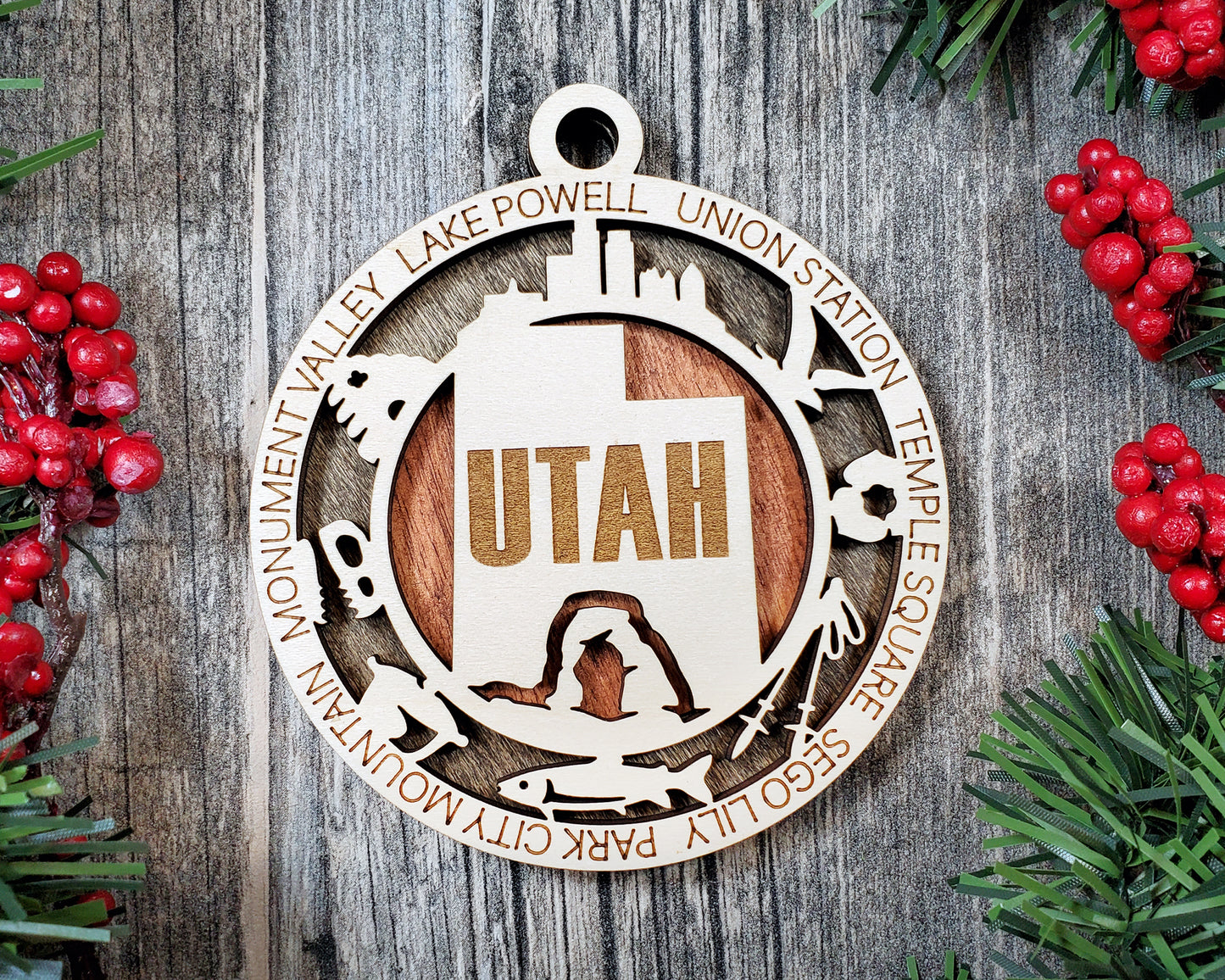 Utah Ornament