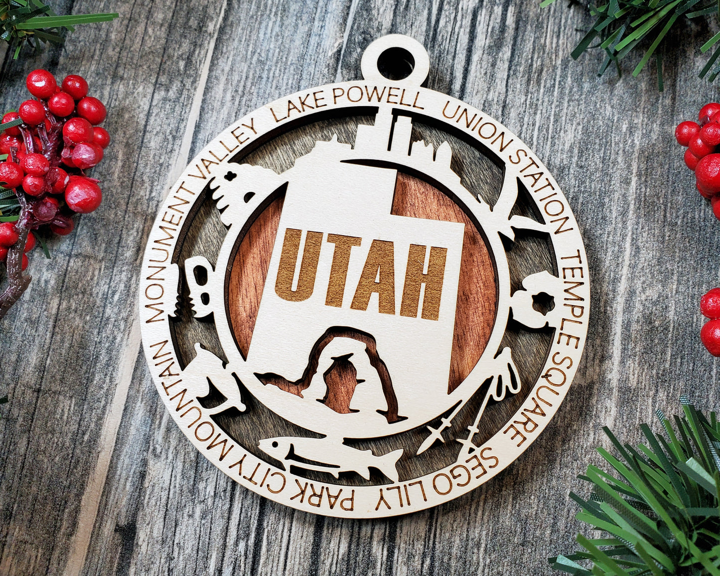 Utah Ornament