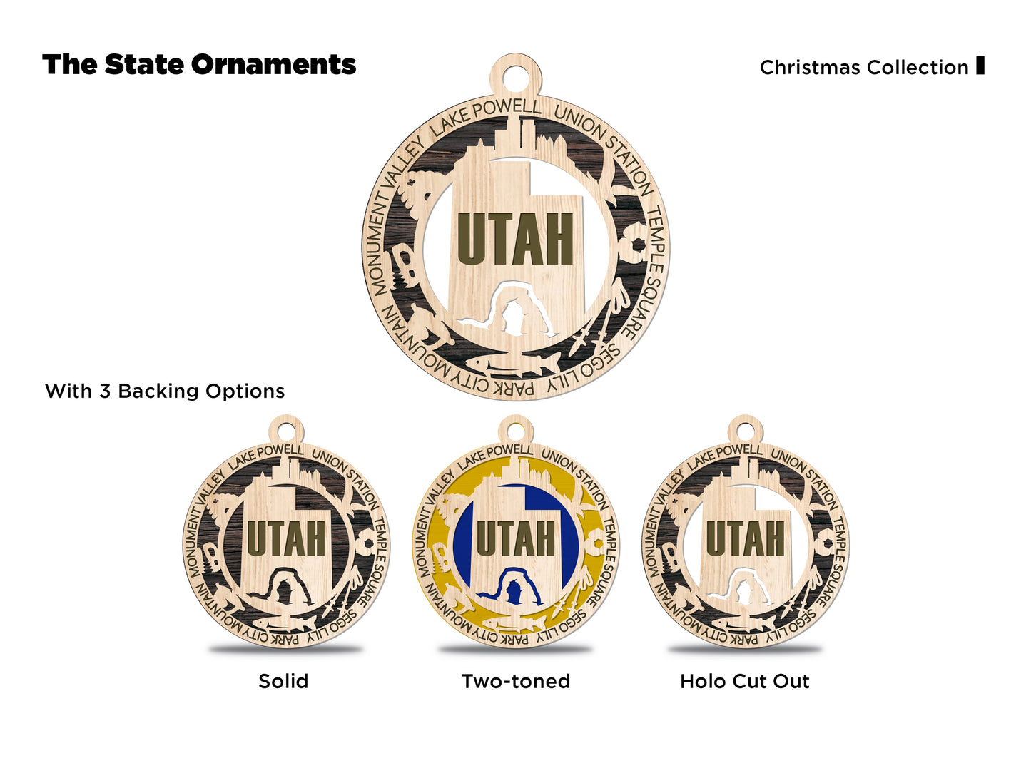 Utah Ornament