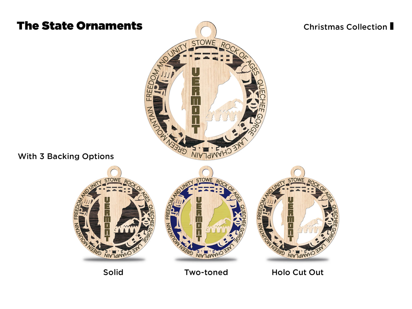 Vermont Ornament