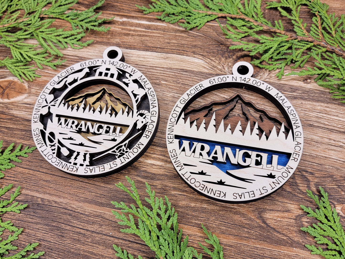 Wrangell - St Elias National Park Ornament