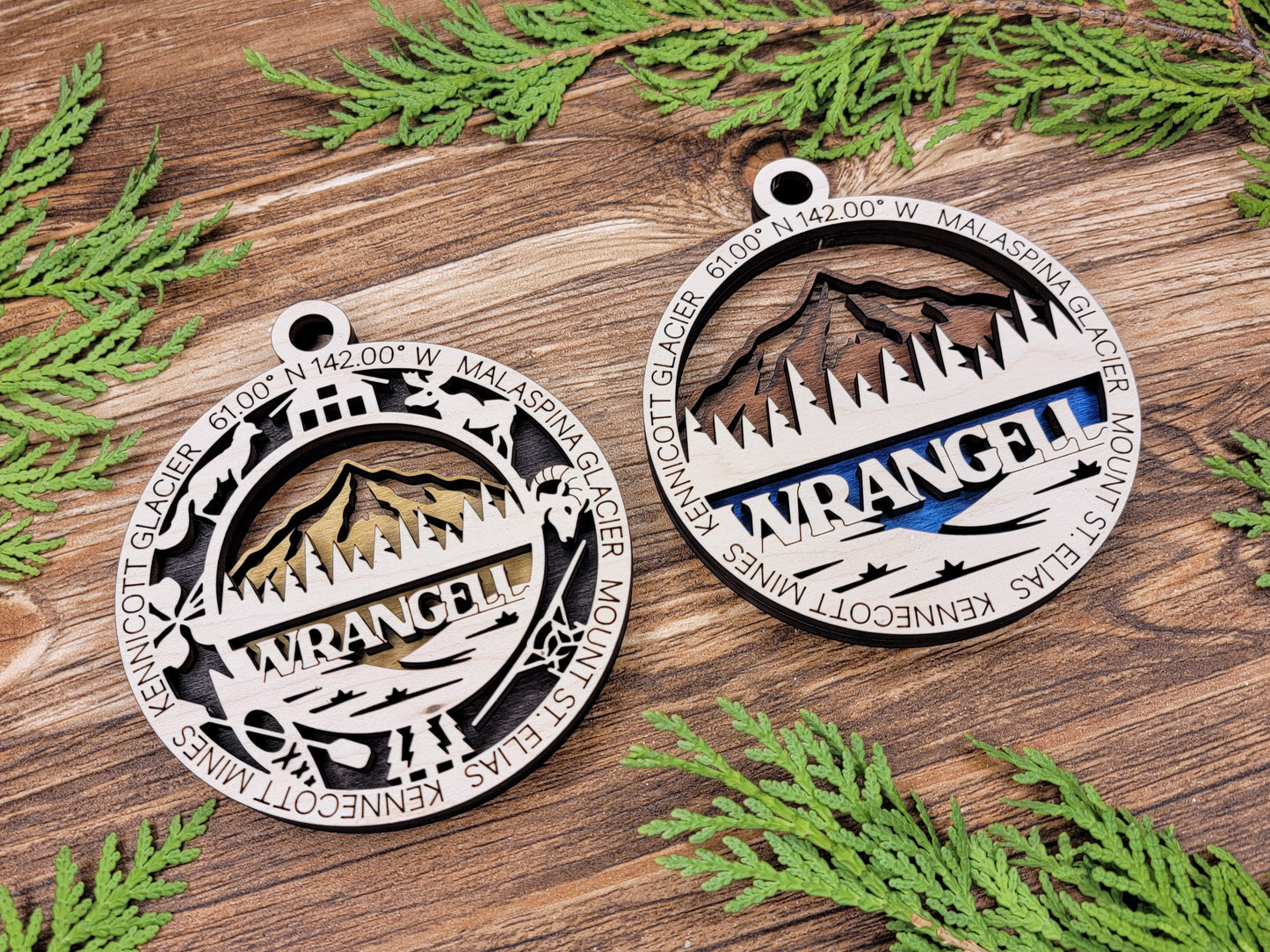 Wrangell - St Elias National Park Ornament