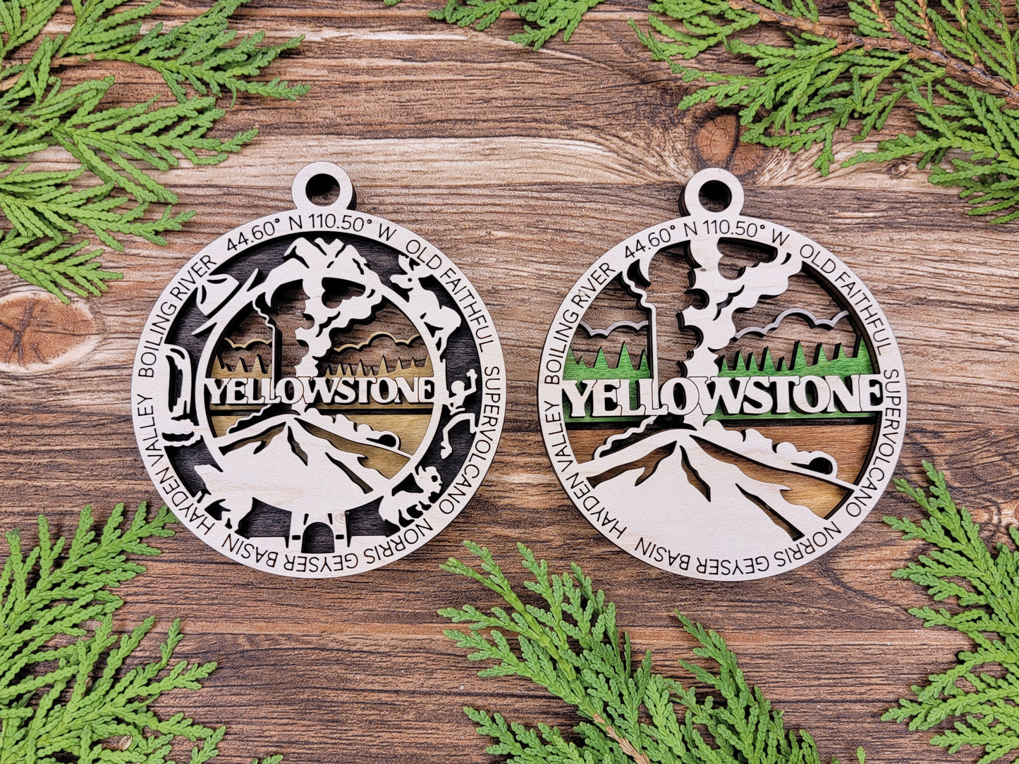 Yellowstone National Park Ornament