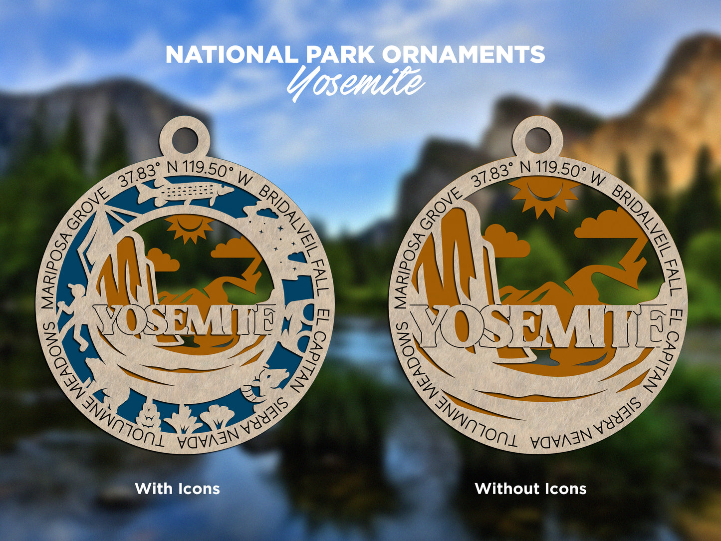 Yosemite National Park Ornament