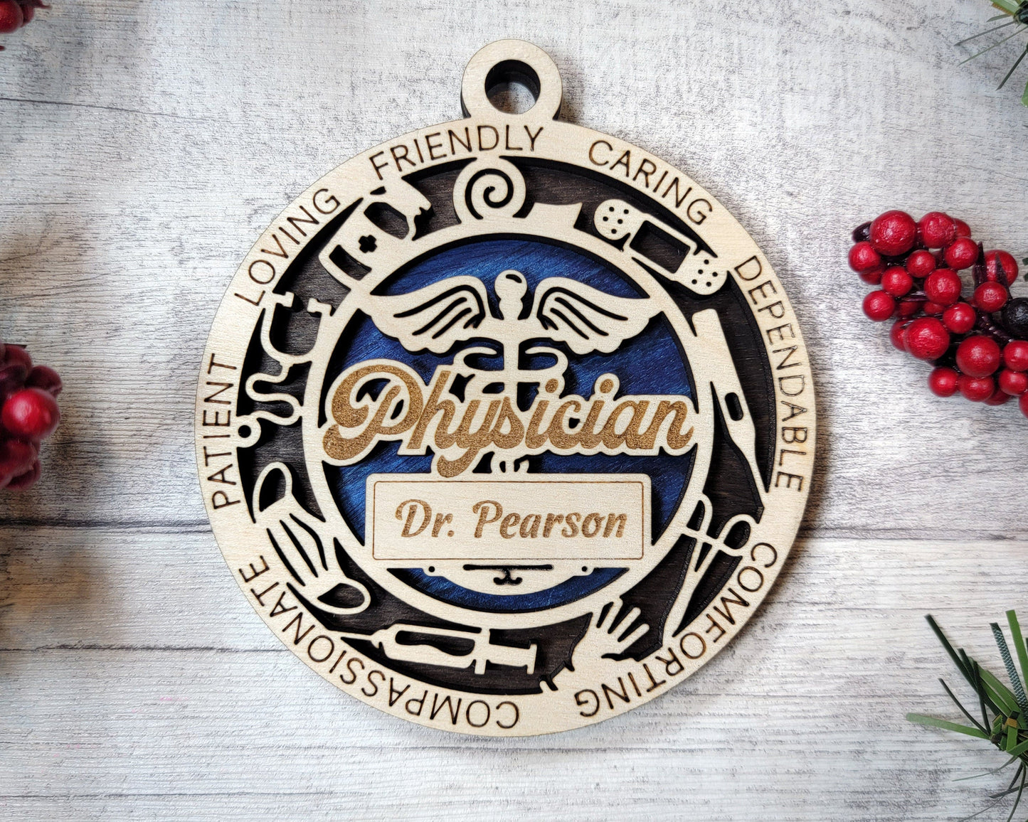 Physician Personalized Ornaments