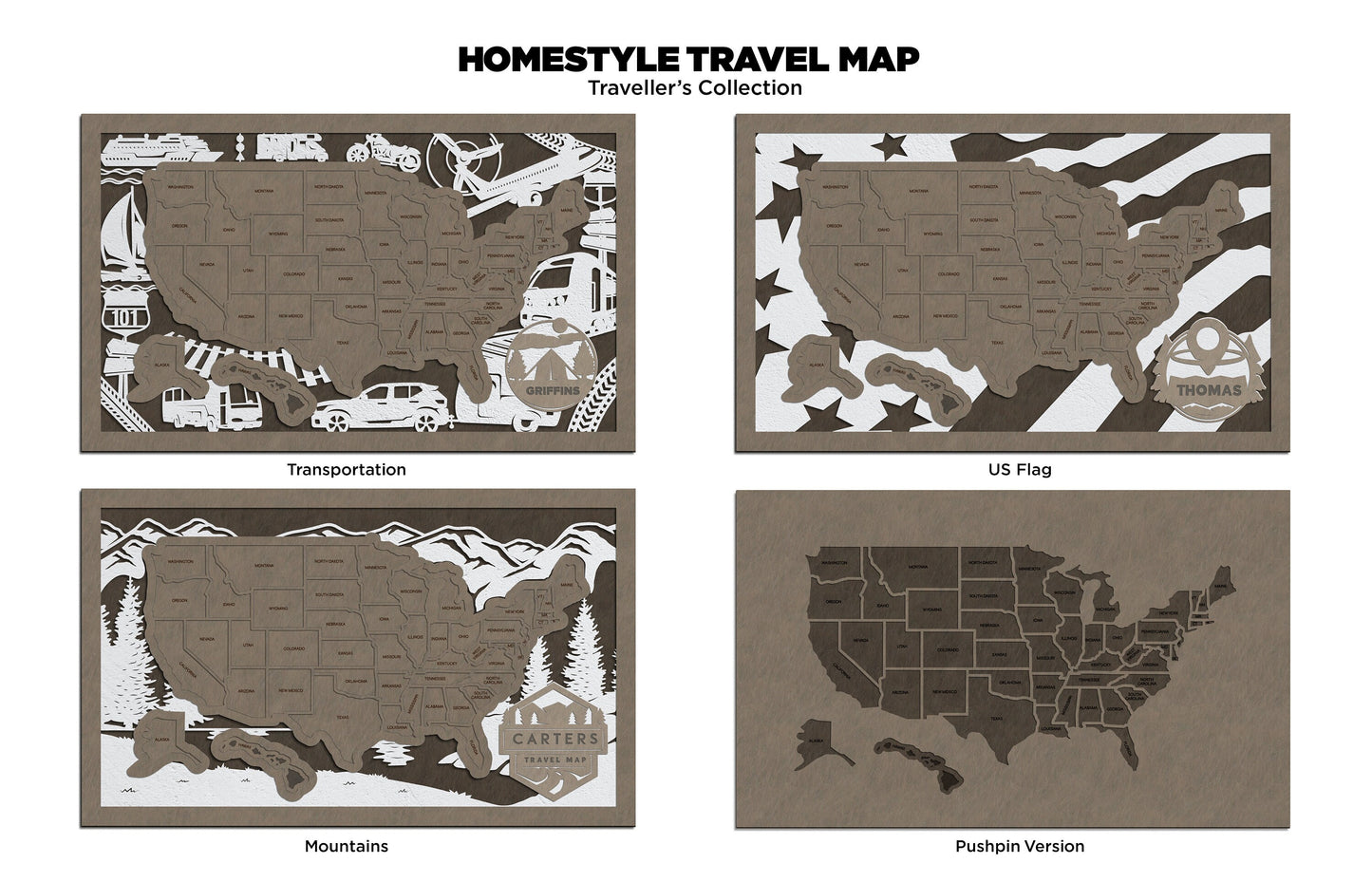United States Travel Maps