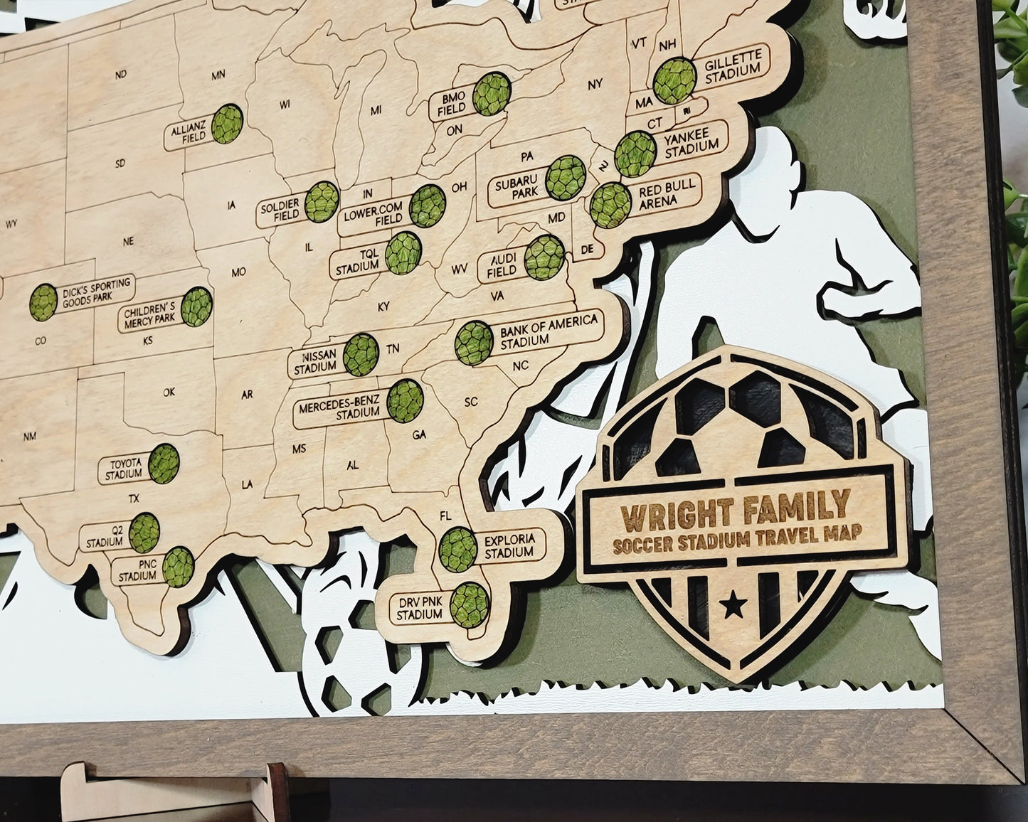 MLS Soccer Stadium Travel Maps