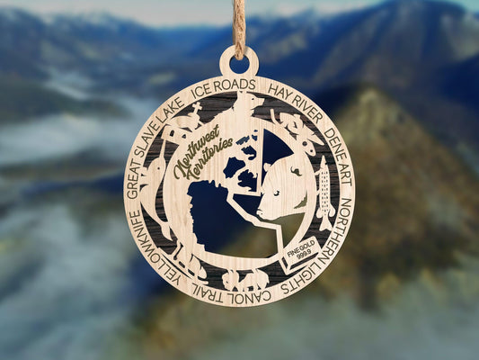 Northwest Territories Province Travel Ornaments
