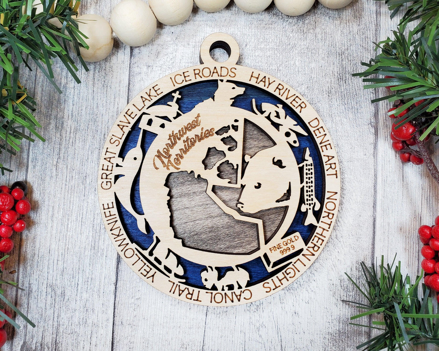 Northwest Territories Province Travel Ornaments