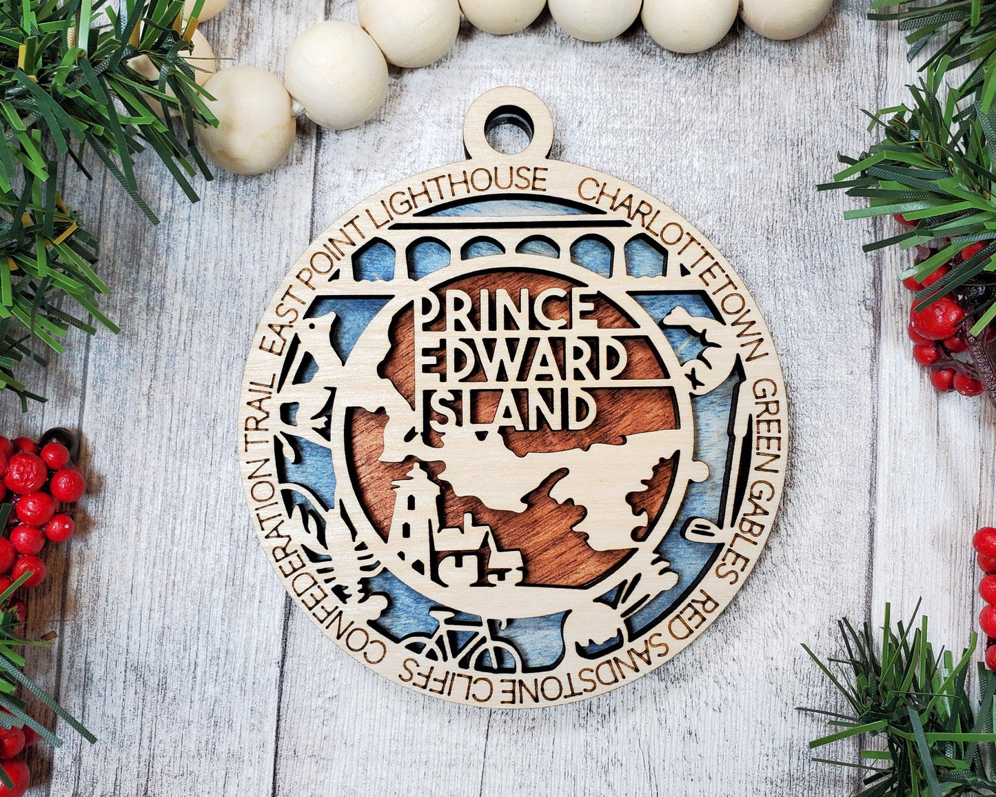 Prince Edward Island Province Travel Ornaments