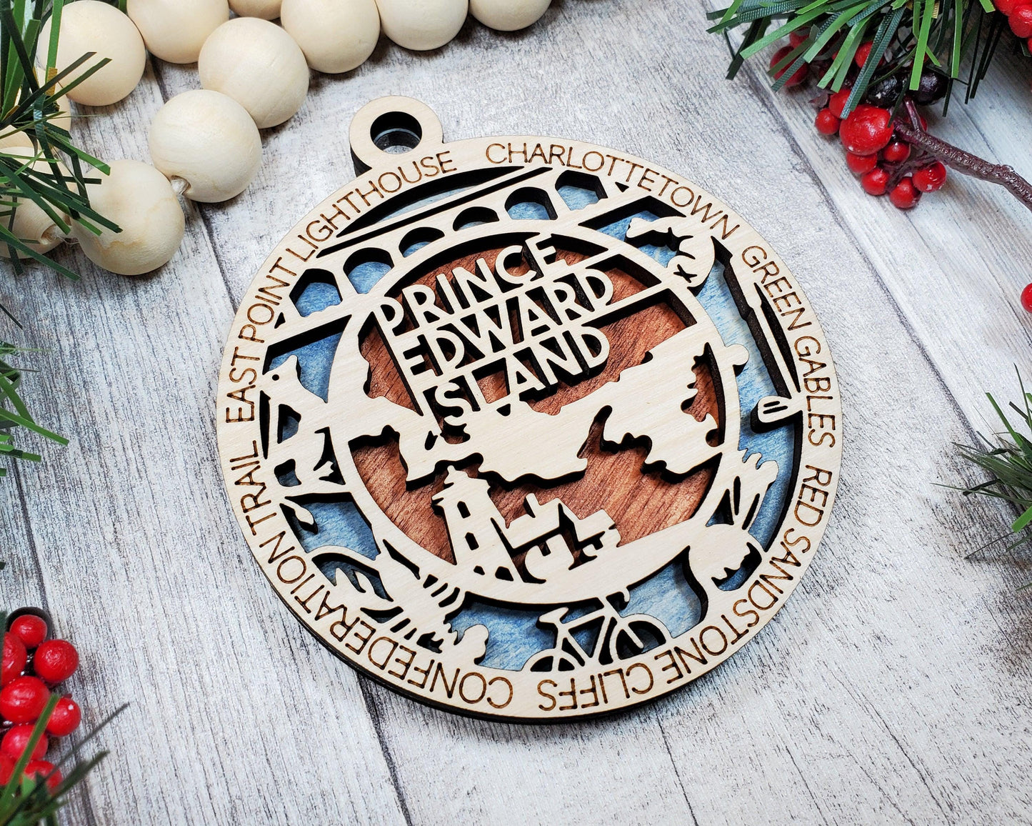 Prince Edward Island Province Travel Ornaments