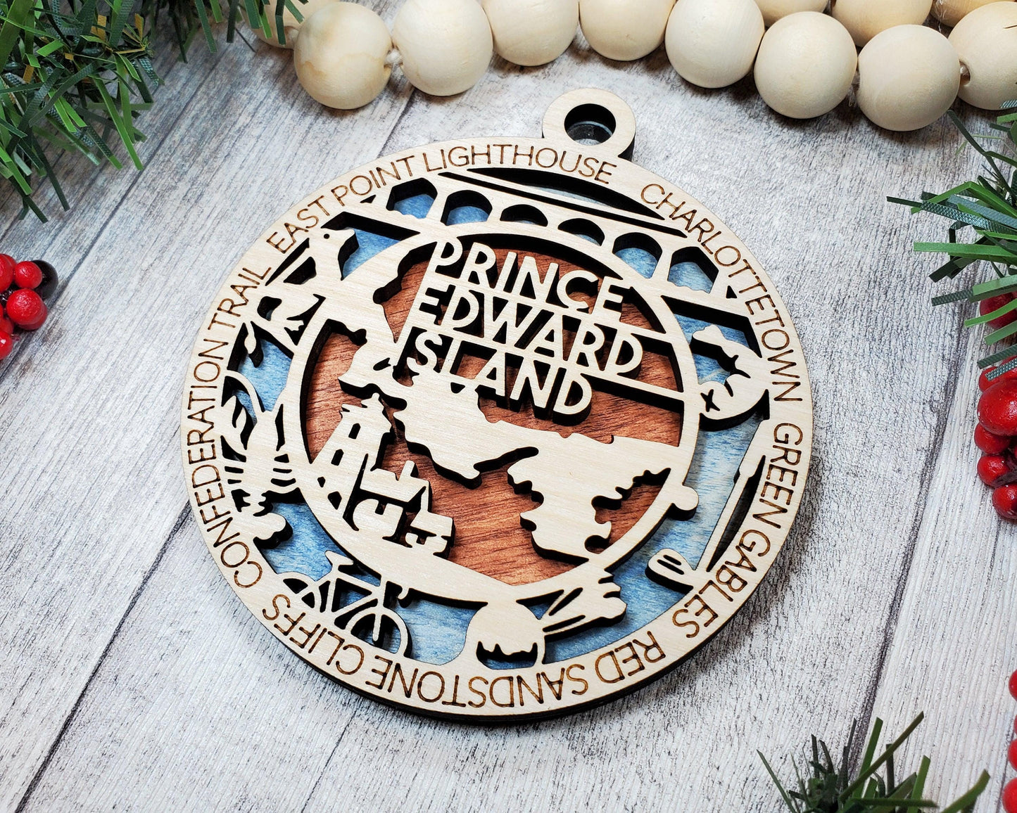 Prince Edward Island Province Travel Ornaments
