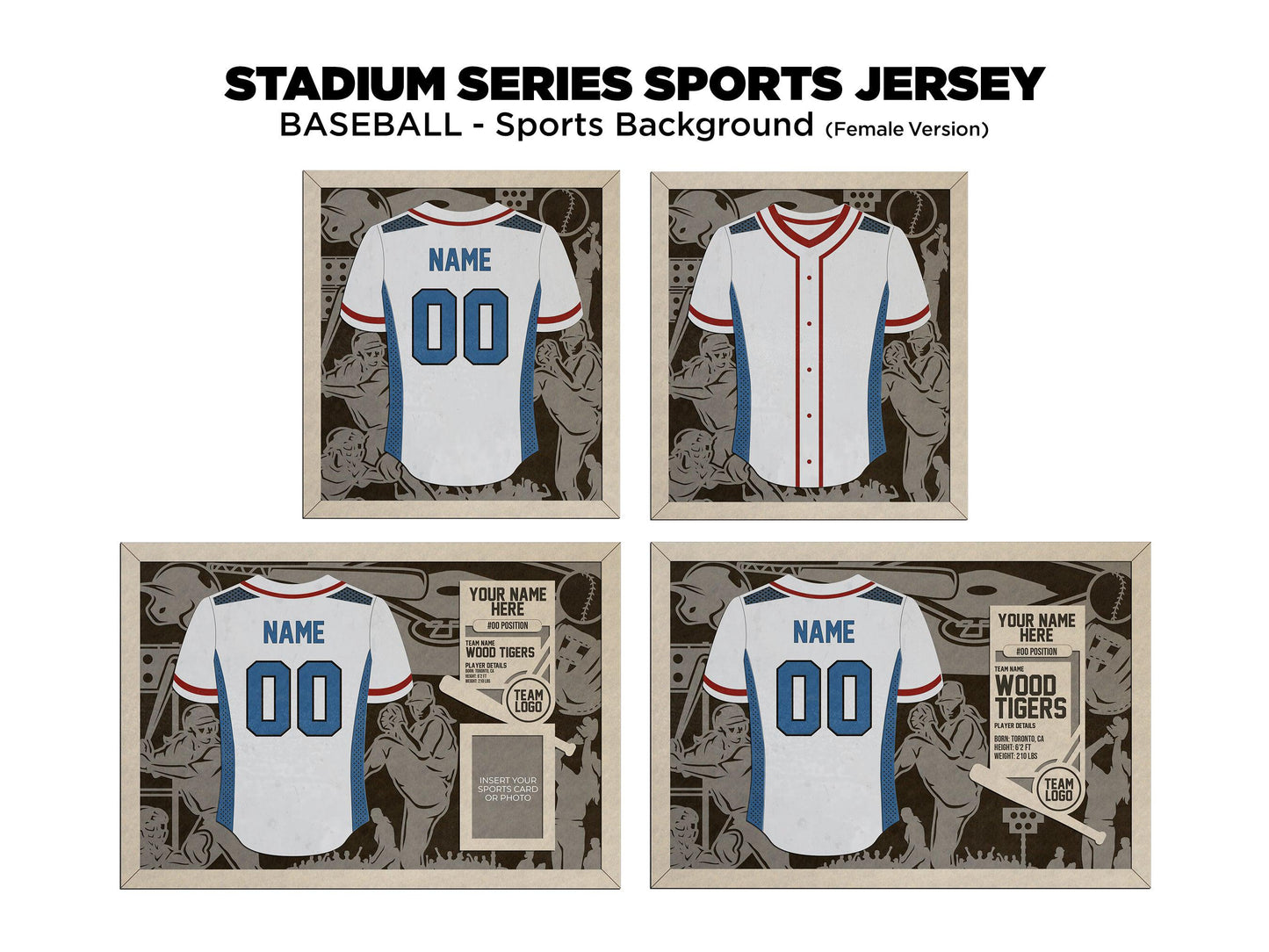 Baseball Jersey Plaques