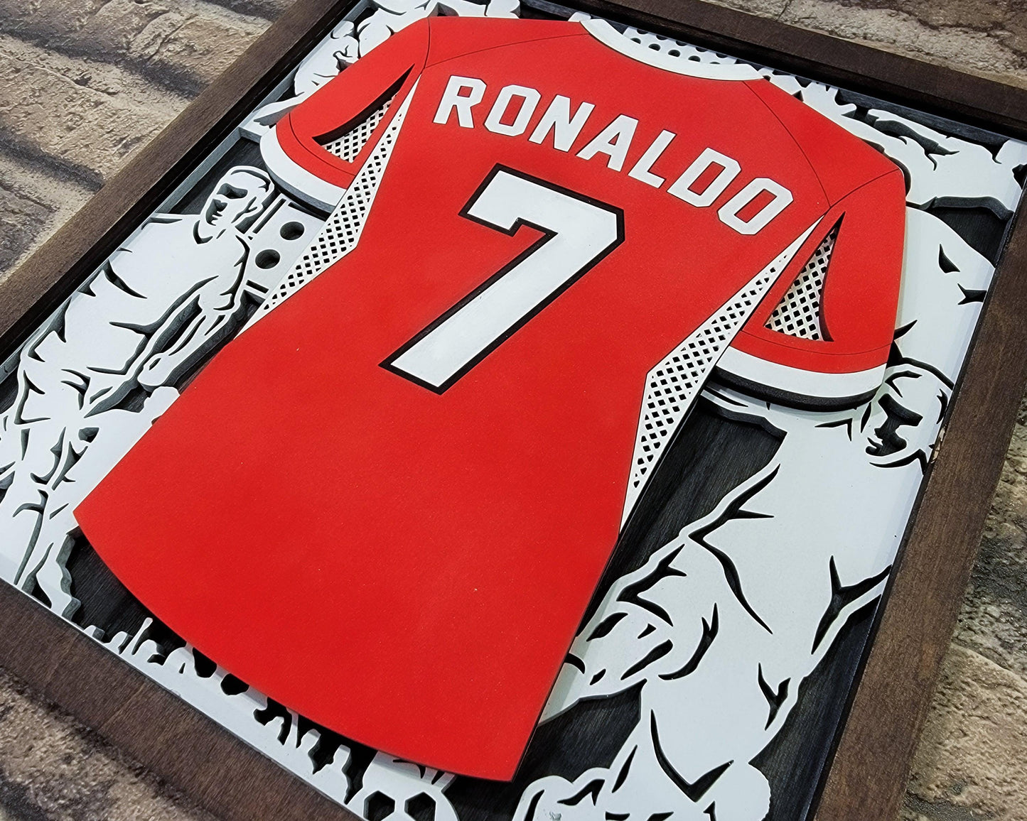 Soccer Jersey Plaques Unique Grad or Senior Night Gift - Personalize with Player Name and Stats, Team Name, Number and Colors!