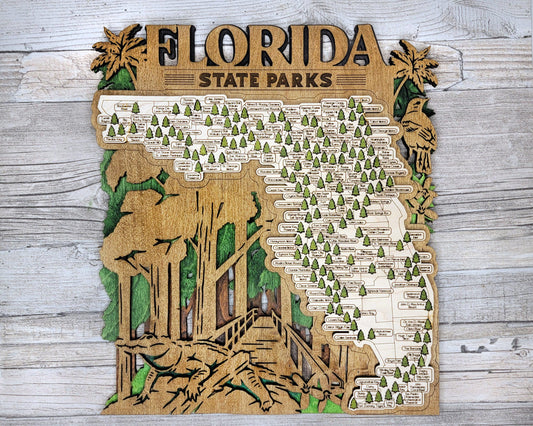 Florida State Parks Travel Maps