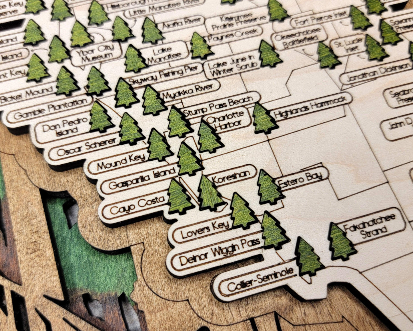 Florida State Parks Travel Maps