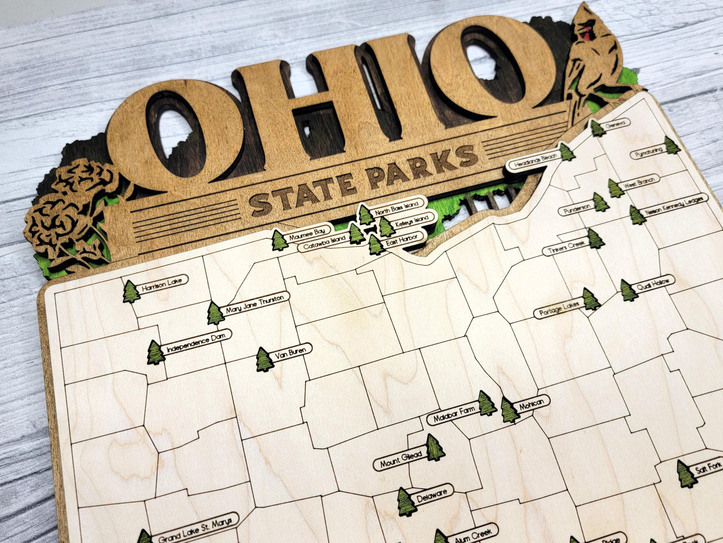 Ohio State Parks Travel Maps