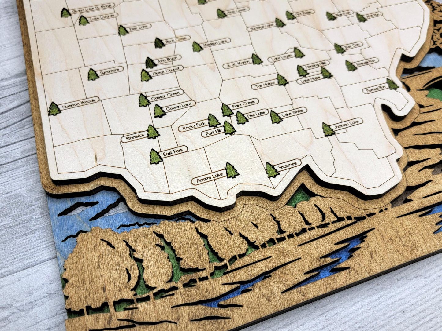 Ohio State Parks Travel Maps