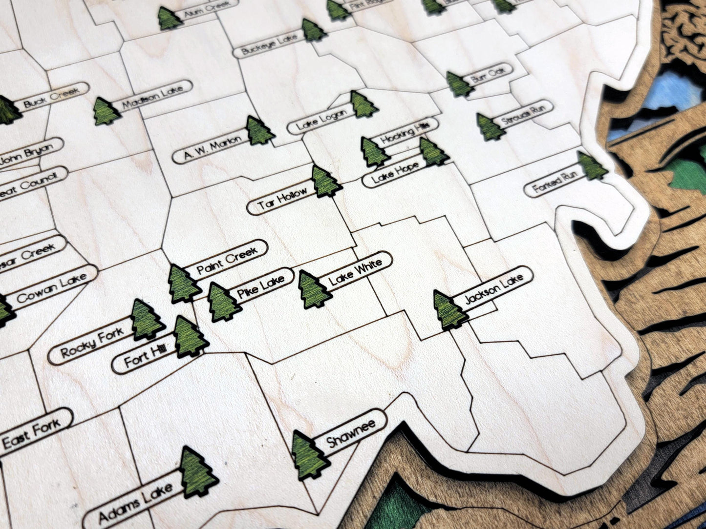 Ohio State Parks Travel Maps