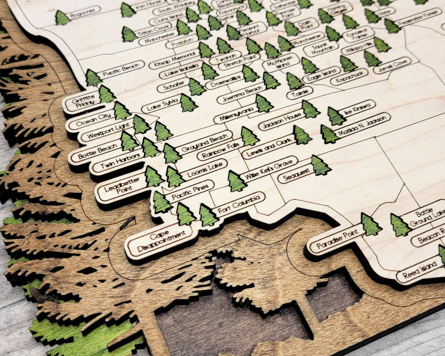 Washington State Parks Travel Maps