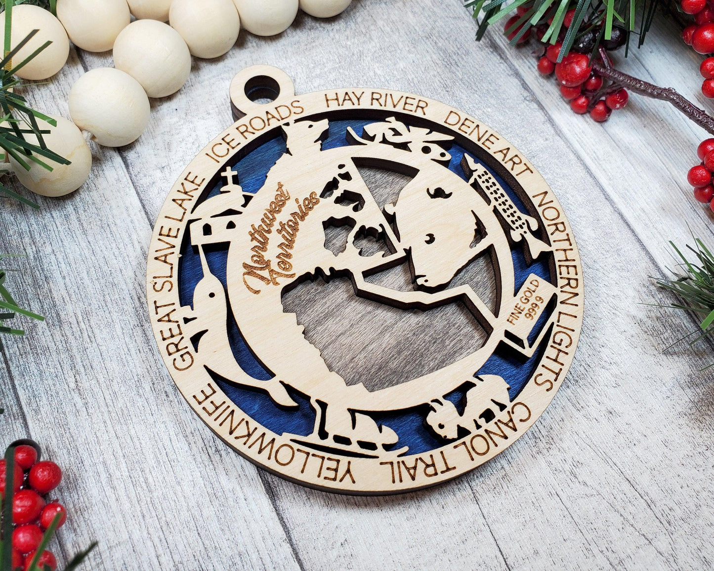 Northwest Territories Province Travel Ornaments