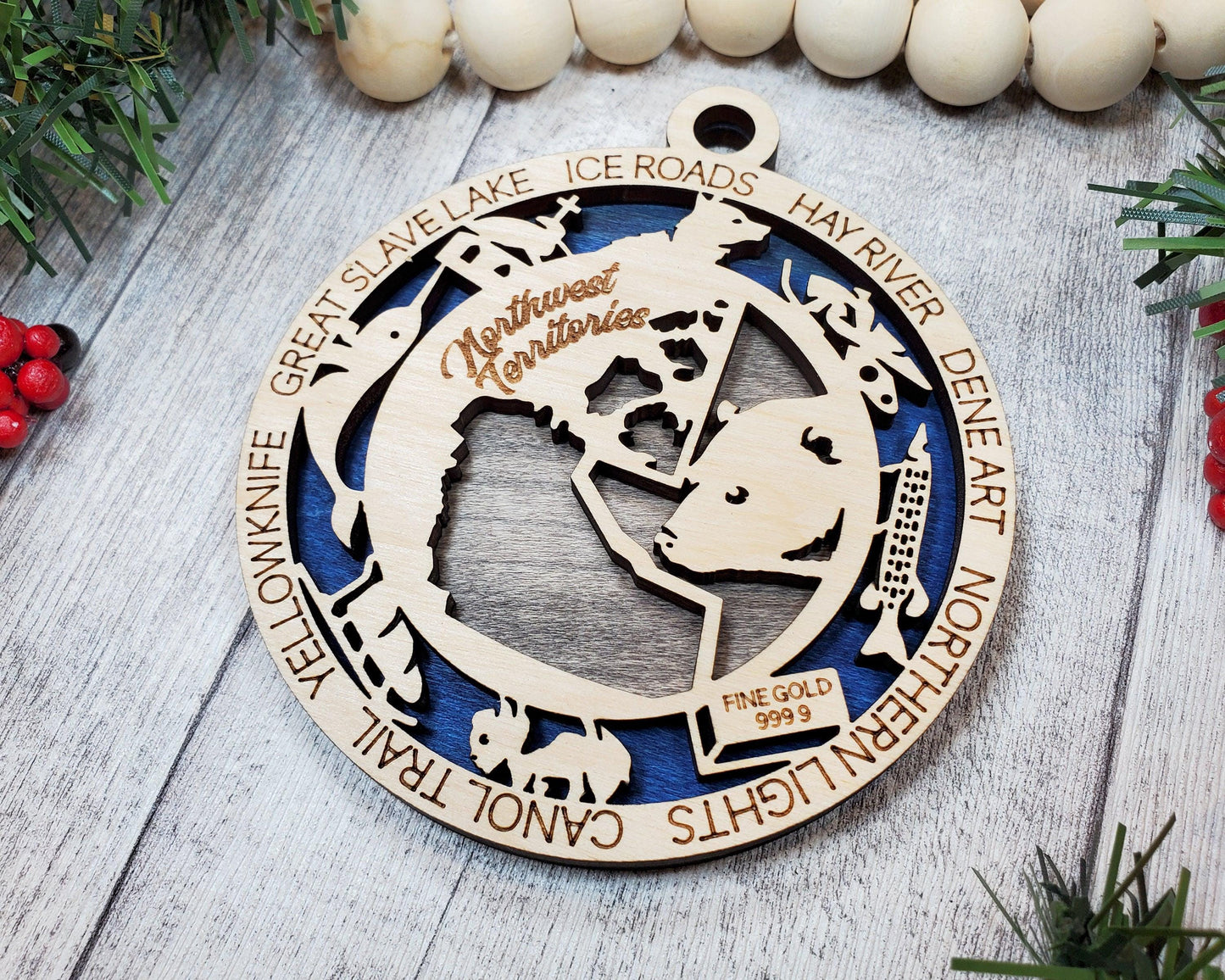 Northwest Territories Province Travel Ornaments