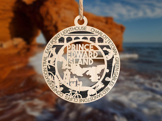 Prince Edward Island Province Travel Ornaments