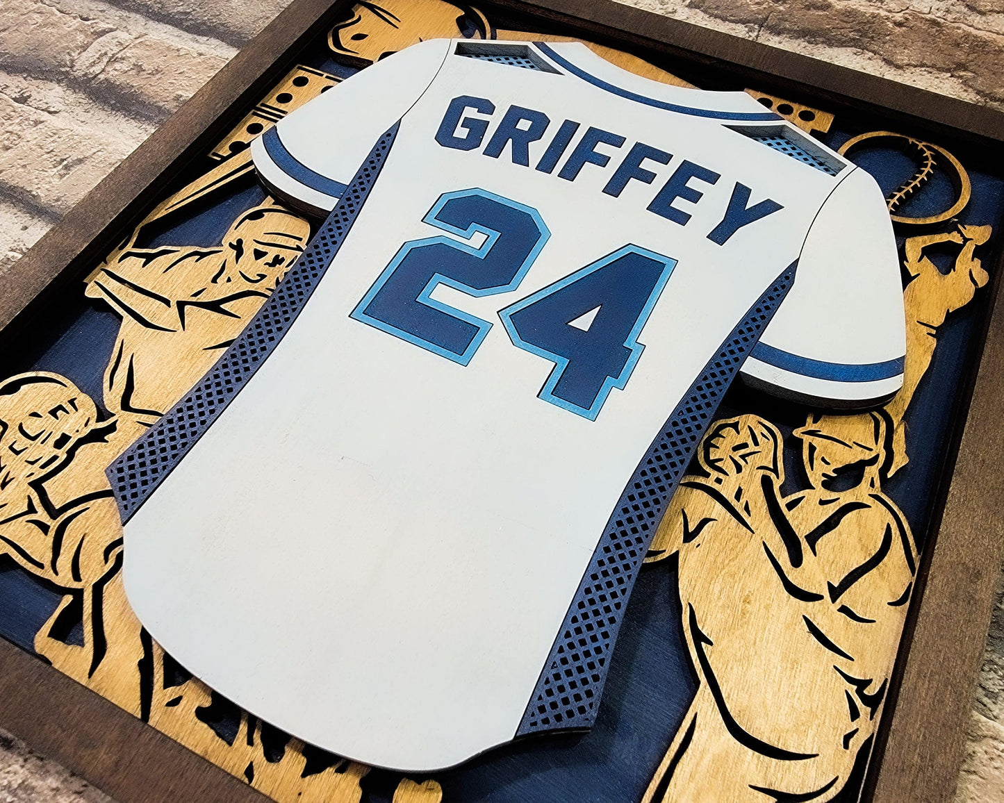 Baseball Jersey Plaques