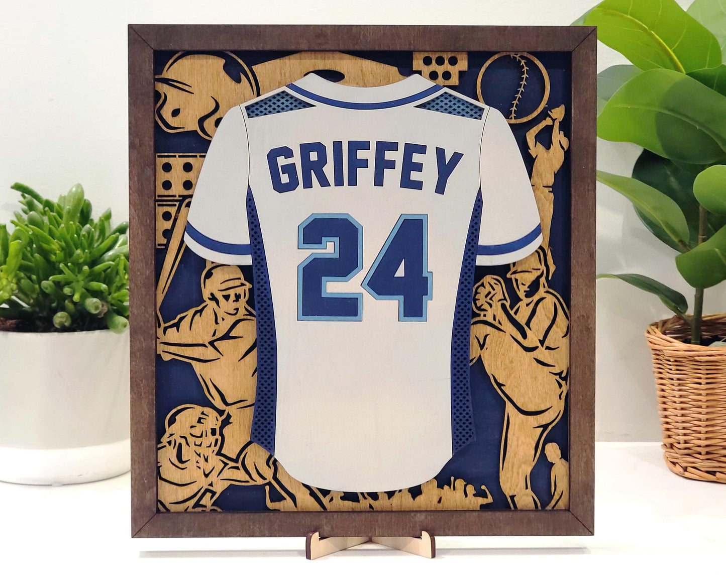 Baseball Jersey Plaques