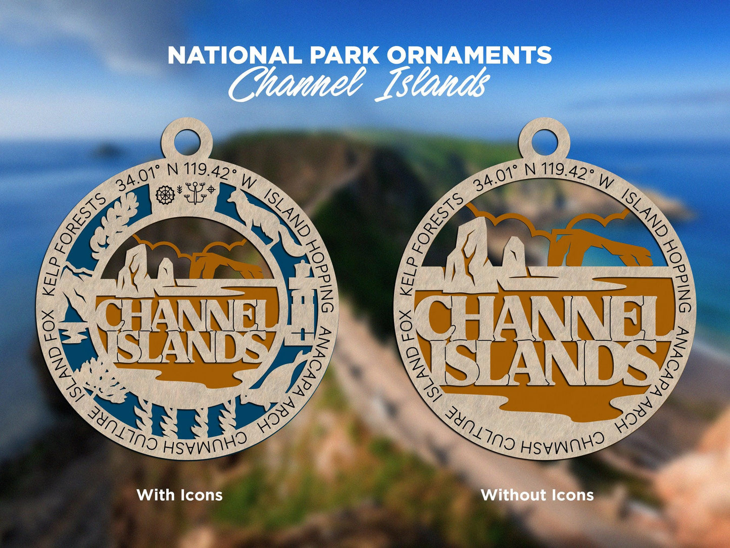 Channel Islands National Park Ornaments