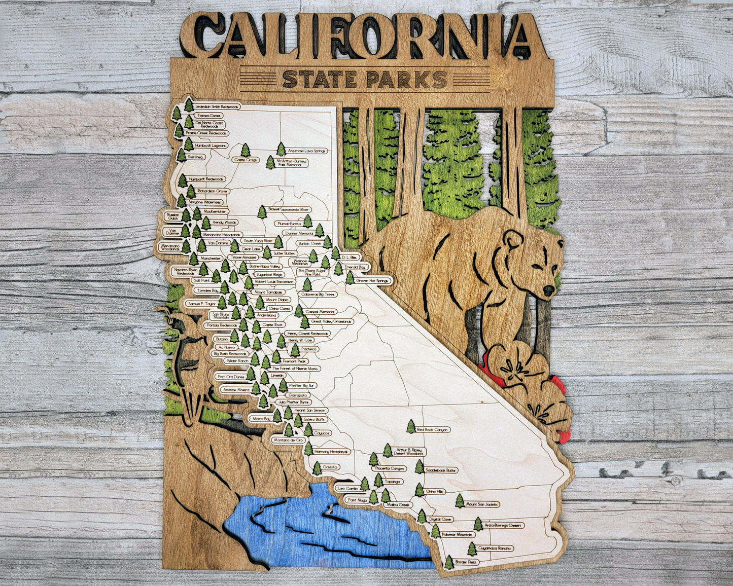 California State Parks Travel Maps