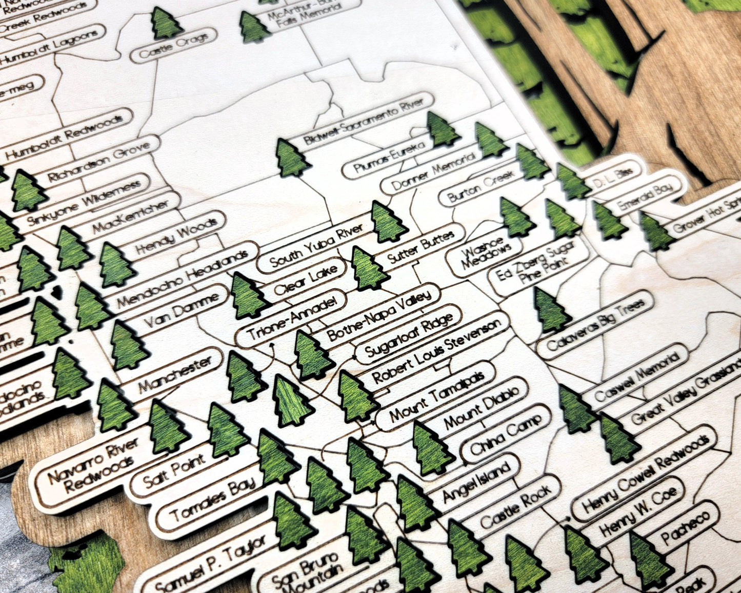 California State Parks Travel Maps