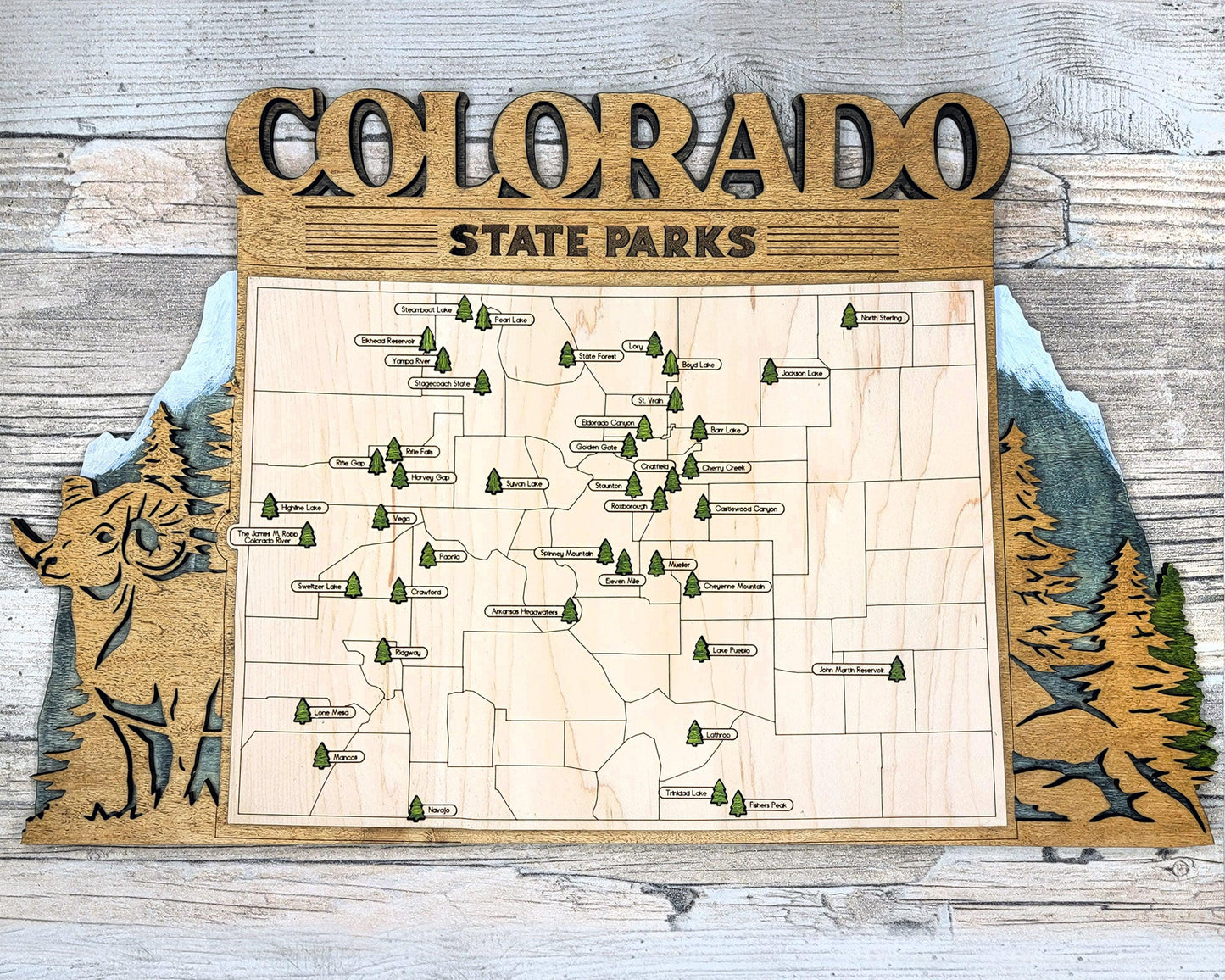 Colorado State Parks Travel Maps