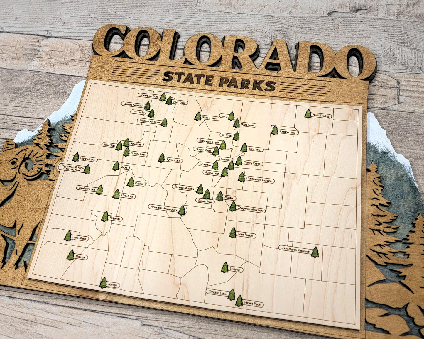 Colorado State Parks Travel Maps