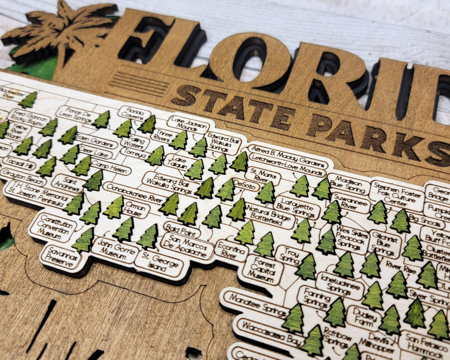 Florida State Parks Travel Maps