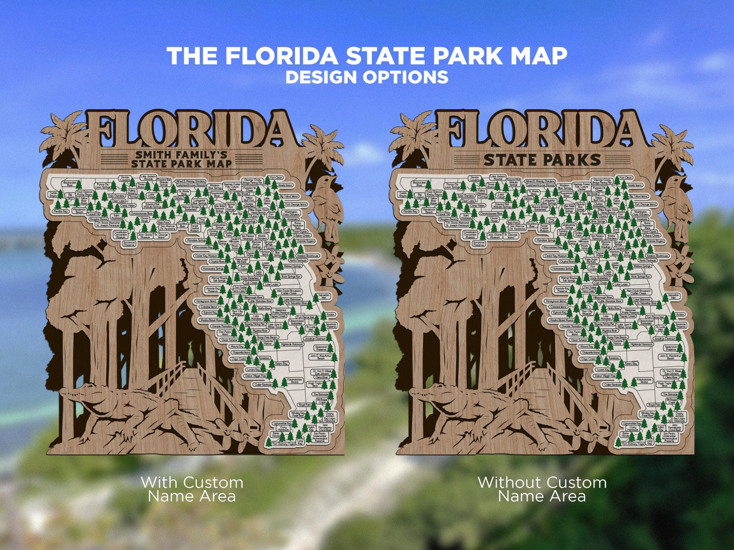 Florida State Parks Travel Maps