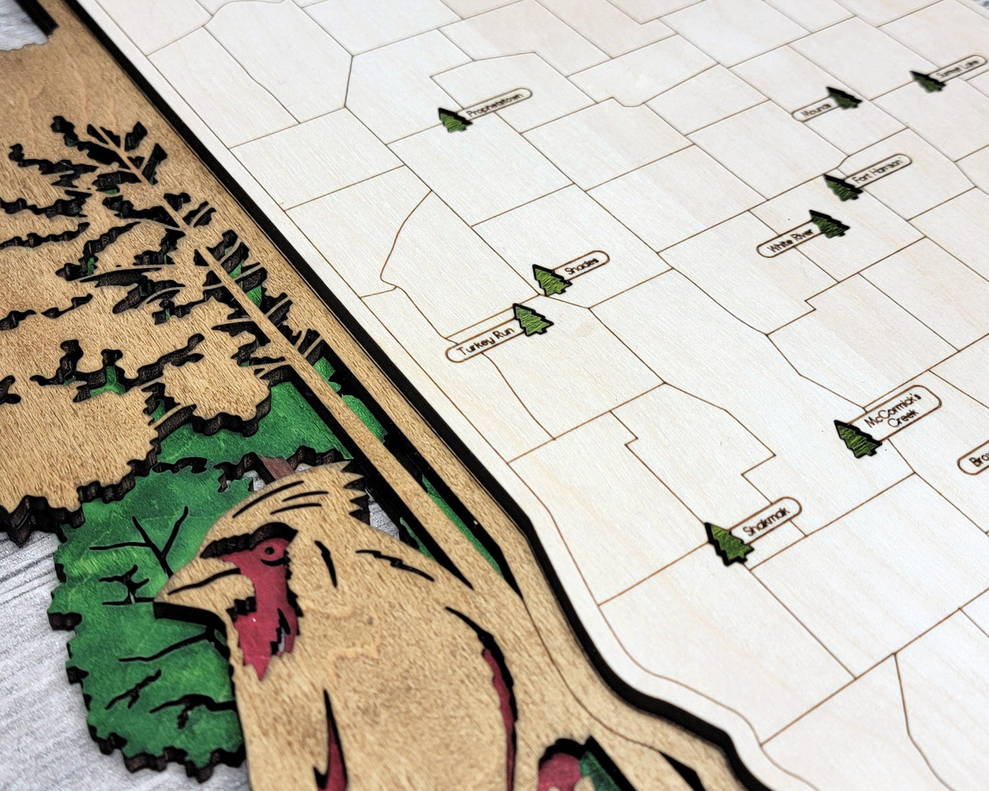 Indiana State Parks Travel Maps