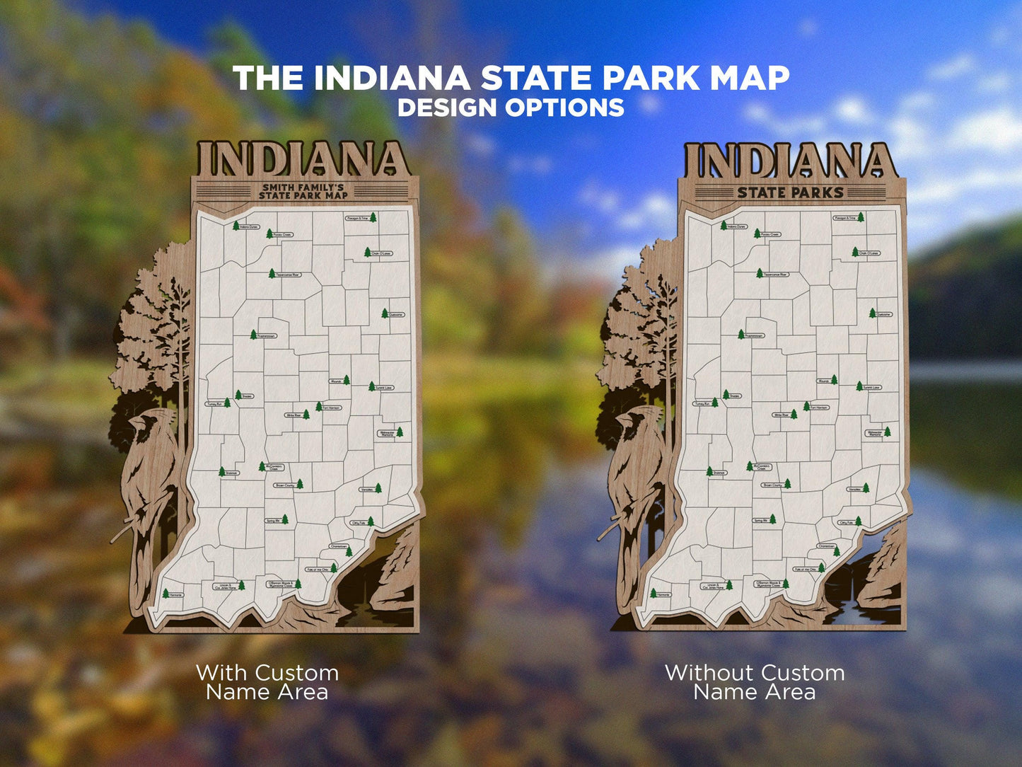 Indiana State Parks Travel Maps