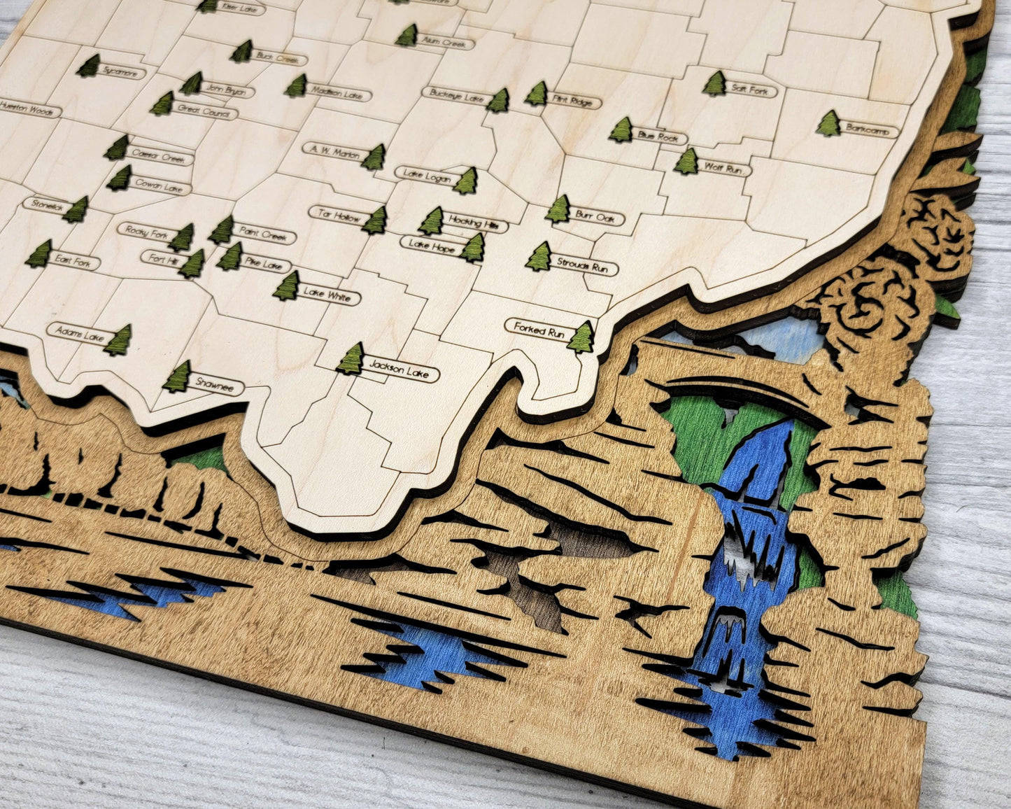 Ohio State Parks Travel Maps