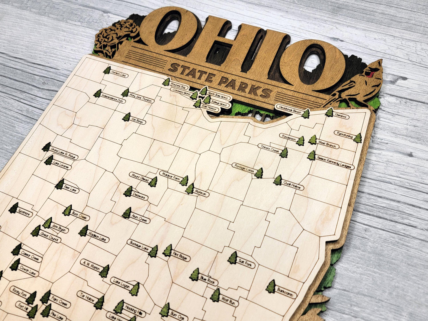 Ohio State Parks Travel Maps