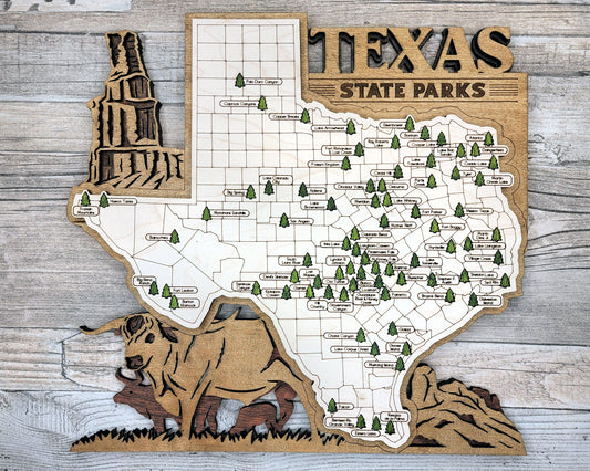 Texas State Parks Maps