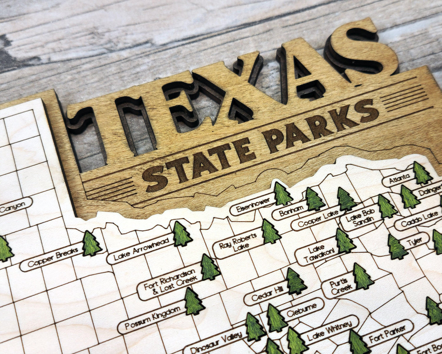 Texas State Parks Maps