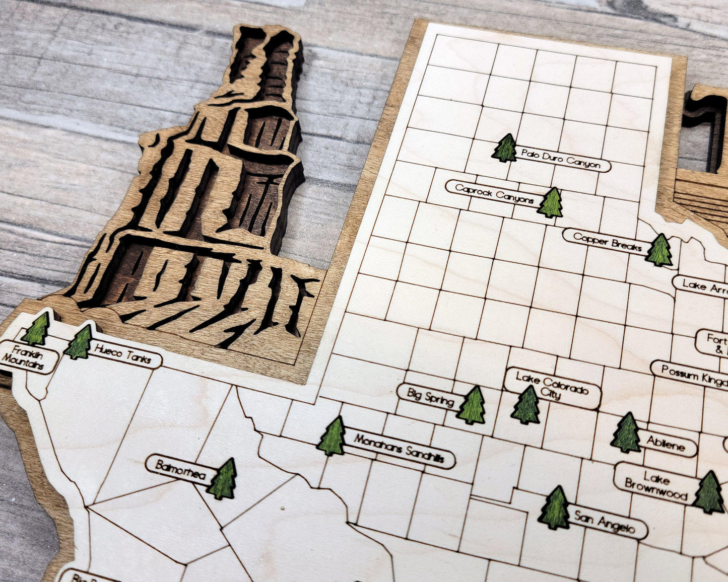Texas State Parks Maps