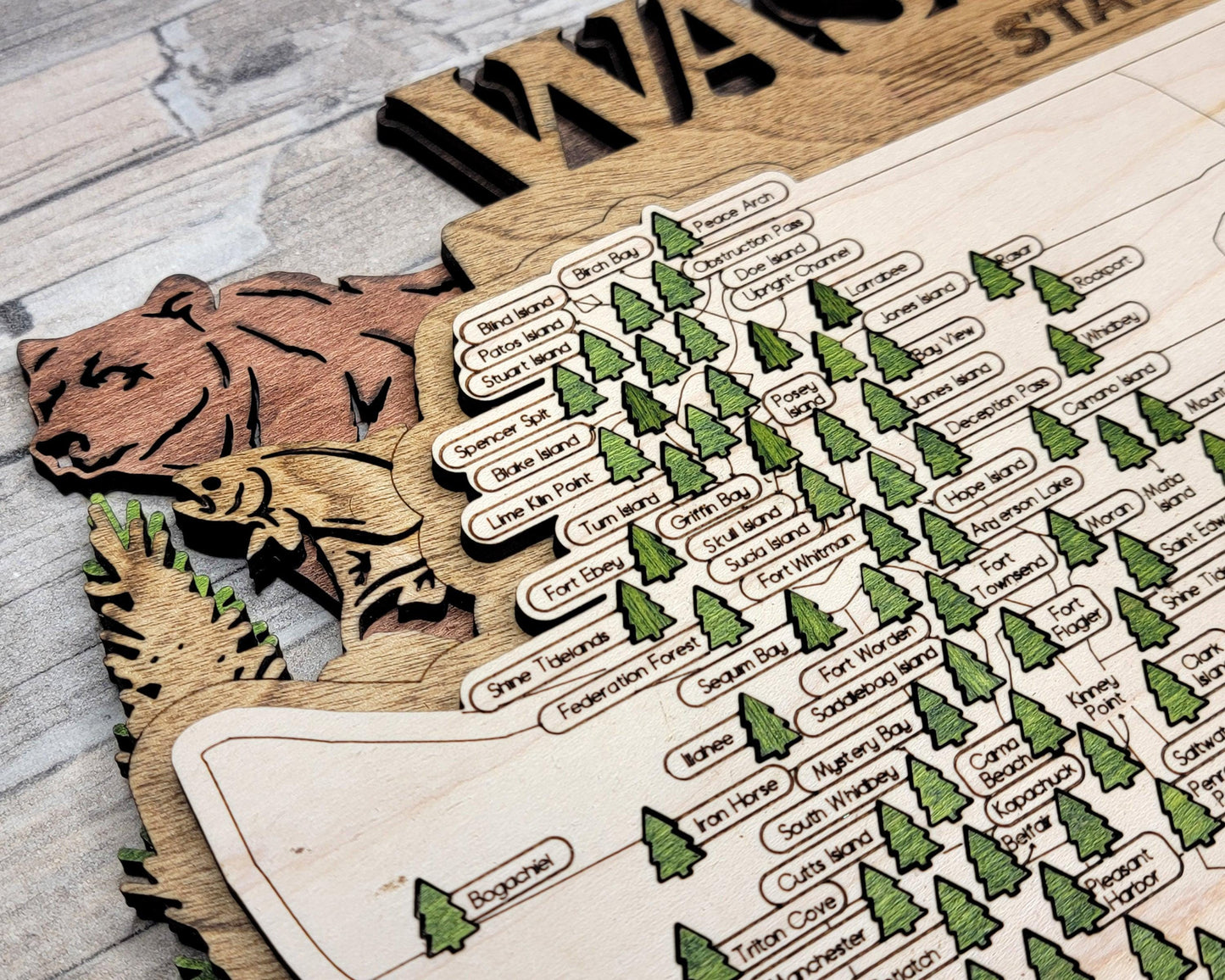 Washington State Parks Travel Maps