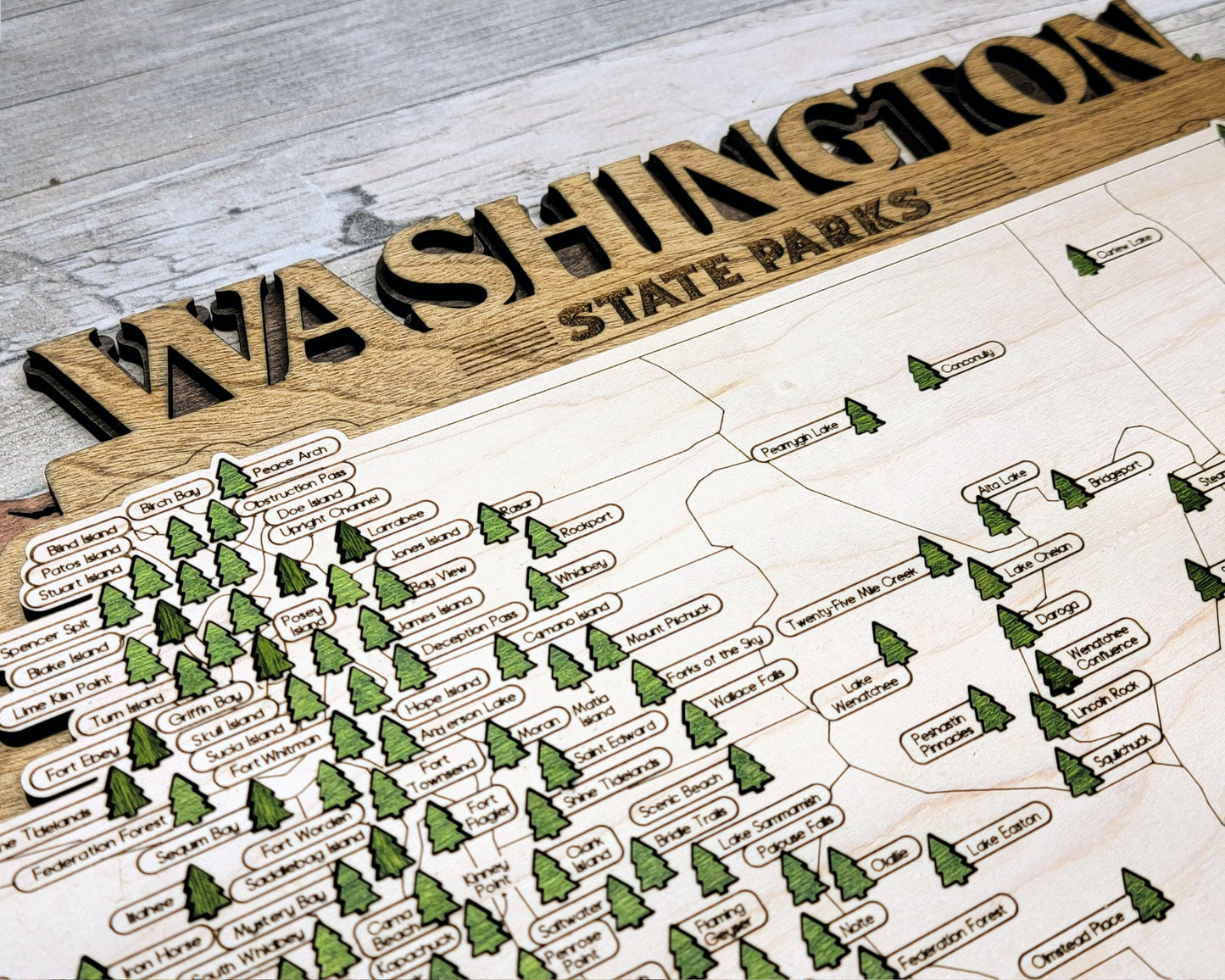 Washington State Parks Travel Maps