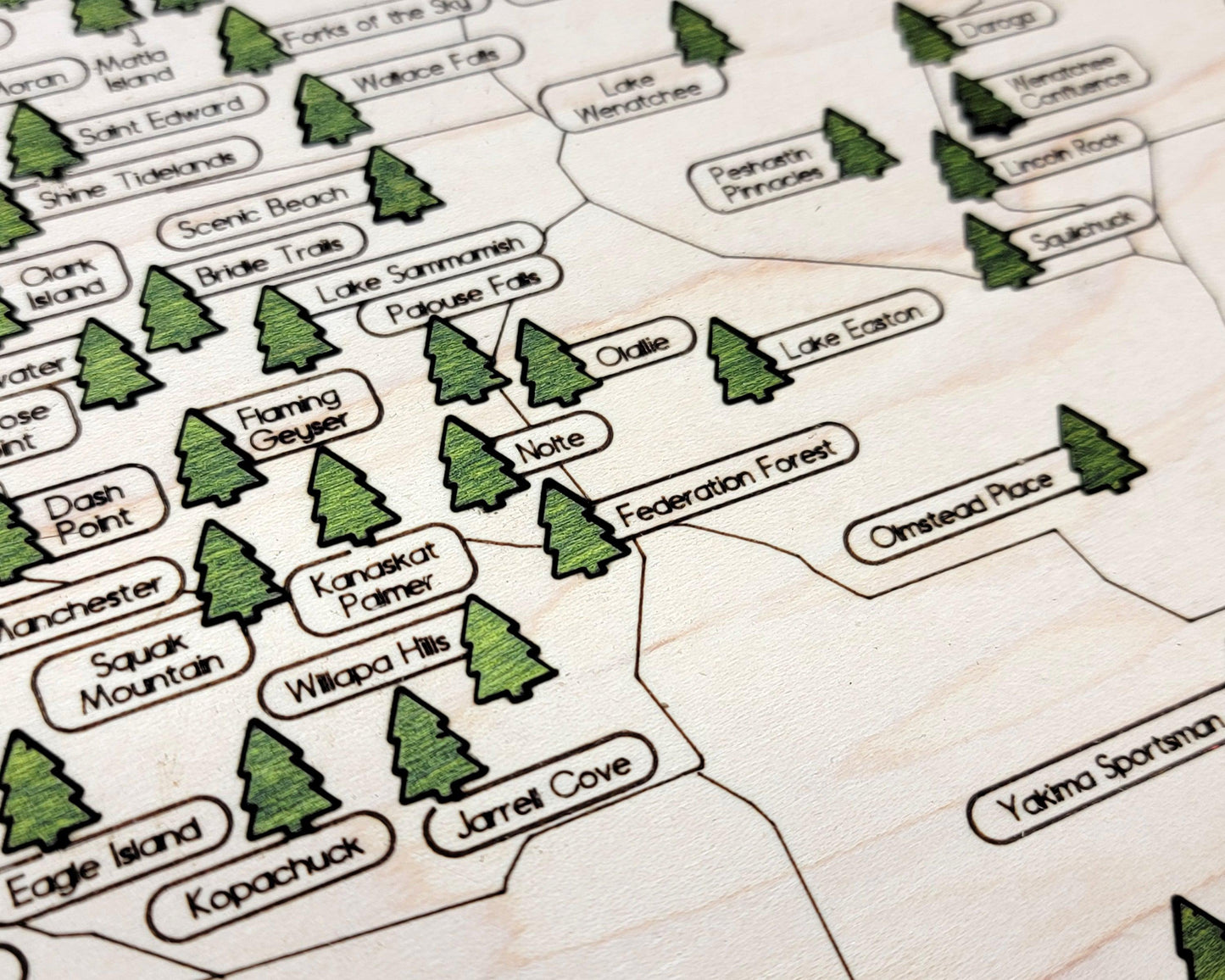 Washington State Parks Travel Maps