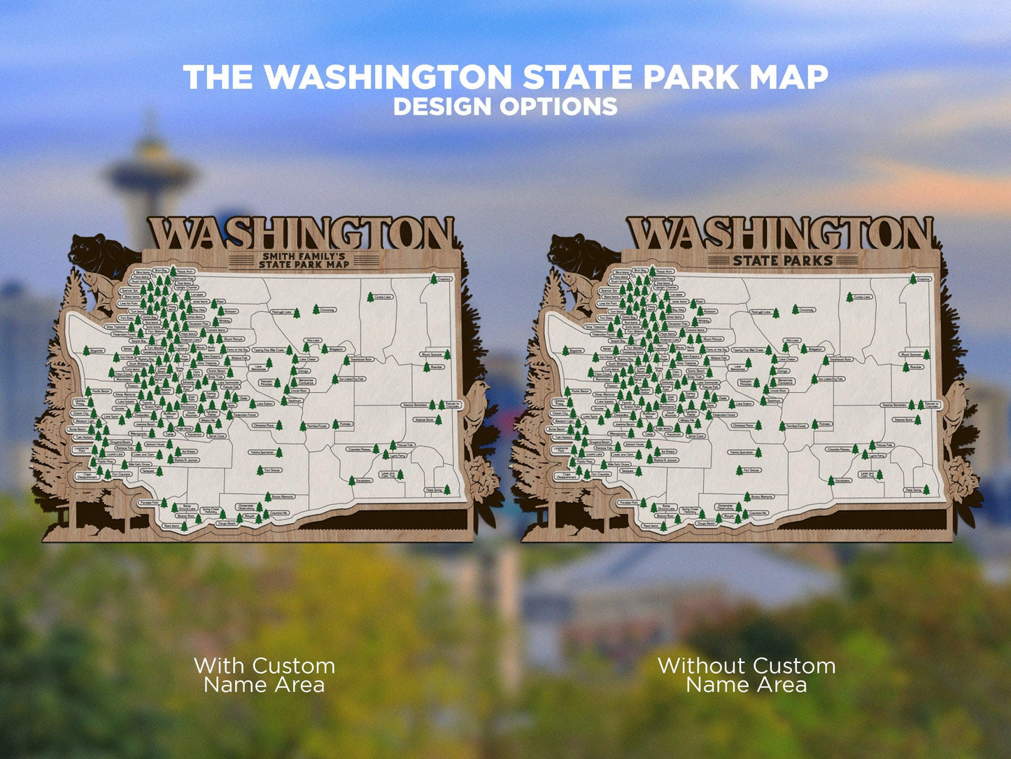 Washington State Parks Travel Maps