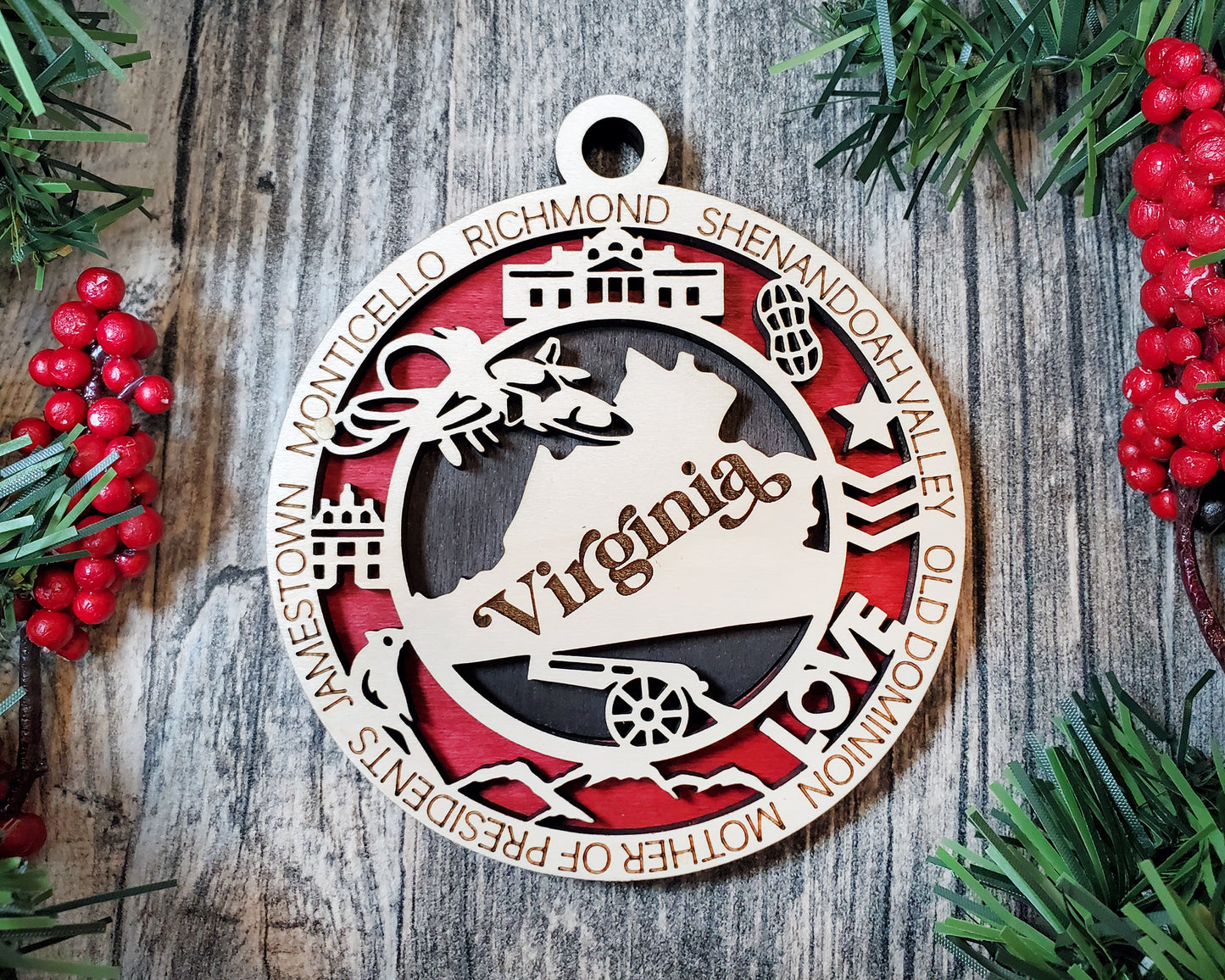 Virginia Ornament